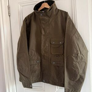 Barbour Khaki Military Jacket